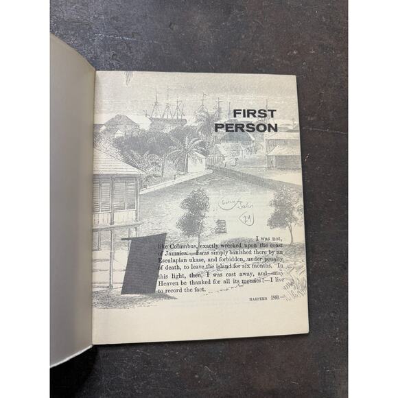 Edward Gorey FIRST PERSON FALL 1960 1ST EDITION Travel Journal Softcover - Picture 3 of 8